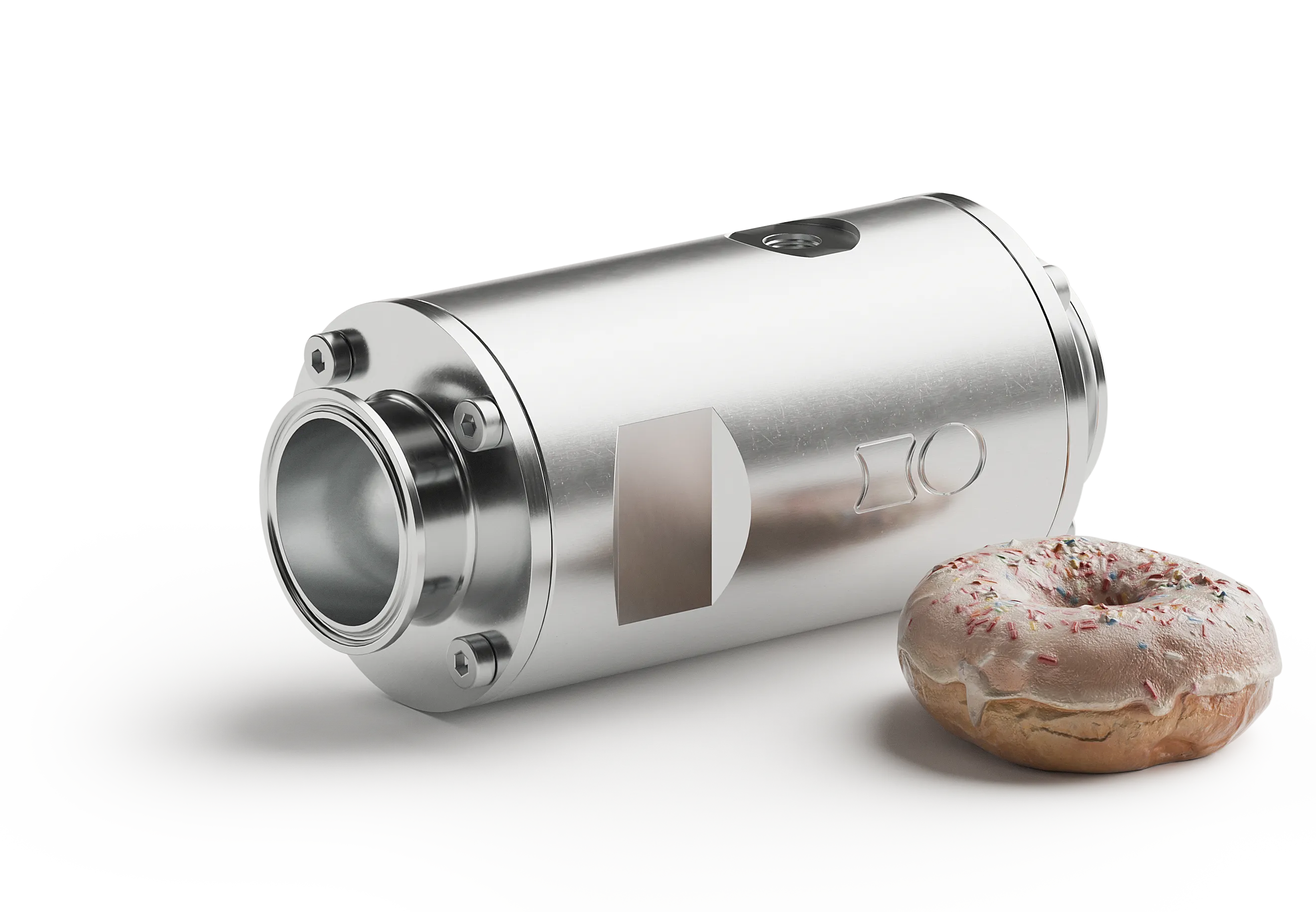 Pinch valve series 78 - designed with a tri-clamp connection and a robust stainless-steel body